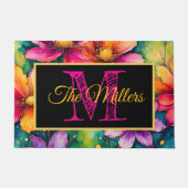 Gepersonaliseerde kleurrijke deurmat (Voorkant)