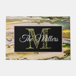 Gepersonaliseerde kleurrijke deurmat