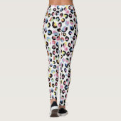 Gepersonaliseerde kleurrijke dierenprint Leggings (Achterkant)