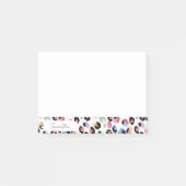 Gepersonaliseerde kleurrijke dierlijke print Post- Post-it® Notes (Voorkant)