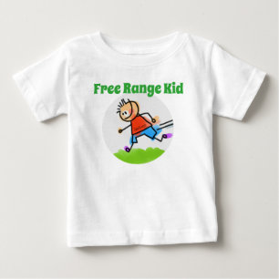 Gepersonaliseerde kleurrijke "Free Range Kind"