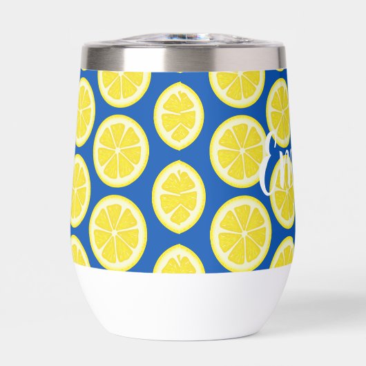 Gepersonaliseerde kleurrijke fruit citroen (Voorkant)