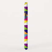 Gepersonaliseerde kleurrijke gewatteerde look drie Case-Mate iPhone case (Achterkant/rechts)