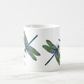 Gepersonaliseerde kleurrijke Keizer Dragonflies Koffiemok (Center)