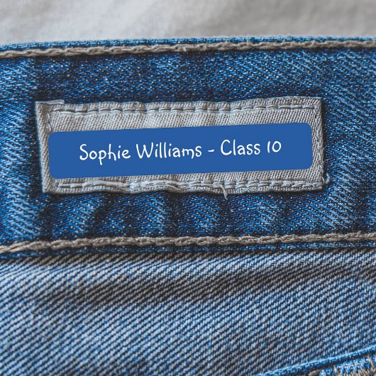 Gepersonaliseerde kleurrijke Kinder terug naar sch Labels