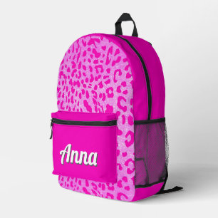 Gepersonaliseerde  kleurrijke moderne Girly Rainbo Bedrukte Rugzak
