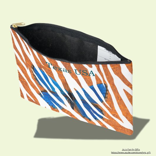 Gepersonaliseerde kleurrijke oranje leren Wit patr Etui