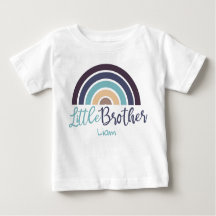 Gepersonaliseerde Kleurrijke regenboog broertje