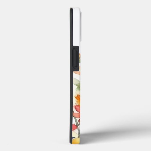 Gepersonaliseerde Kleurrijke Wildbloemen Levendige Case-Mate iPhone Case (Achterkant / Rechts)