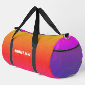 Gepersonaliseerde kleurrijke zakelijke plunjezak (Rechterhoek)