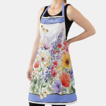 Gepersonaliseerde  kleurrijke zomerbloemen