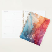 Gepersonaliseerde kleurrijke zonsondergang op Zee  Planner (Display)