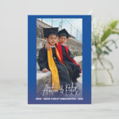 Gepersonaliseerde kleuterschool Kinder Afstuderen Kaart (Staand voorkant)