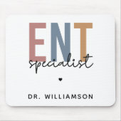 Gepersonaliseerde KNO-arts KNO-specialist Muismat (Voorkant)