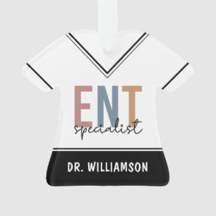 Gepersonaliseerde KNO-arts KNO-specialist Ornament