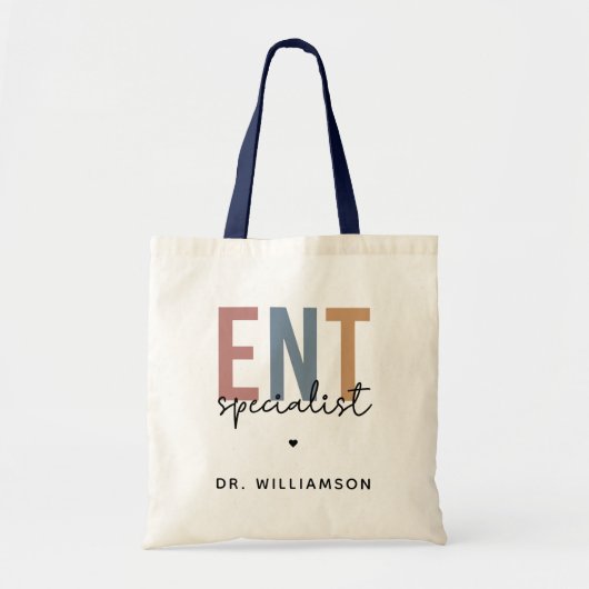 Gepersonaliseerde KNO-arts KNO-specialist Tote Bag (Voorkant)