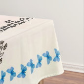 Gepersonaliseerde knuppel vlinder naar mijn kleind tafelkleed (Voorbeeld)