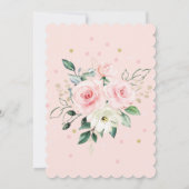 Gepersonaliseerde Koala Beer Meisje 1e Verjaardag Kaart (Achterkant)