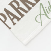 Gepersonaliseerde Koe Baby Deken | 60x80 fleece (Hoek)