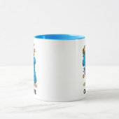 Gepersonaliseerde koekjesaaster Crazy Cookies Mok (Midden)