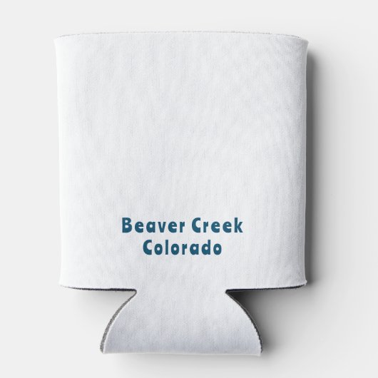 Gepersonaliseerde Koelbox Bachelor Snowboard Weeke Blikjeskoeler (Achterkant)