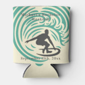 Gepersonaliseerde Koelbox Bachelor Surf Weekend Blikjeskoeler (Voorkant)
