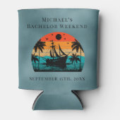 Gepersonaliseerde Koelbox | Bachelorfeest op de bo Blikjeskoeler (Voorkant)