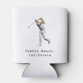 Gepersonaliseerde Koelbox | Golf vrijgezellenfeest Blikjeskoeler (Achterkant)