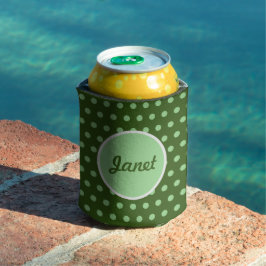 Gepersonaliseerde Koelbox (Hunter & Sage Green) Blikjeskoeler