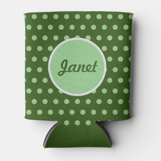 Gepersonaliseerde Koelbox (Hunter & Sage Green) Blikjeskoeler (Voorkant)