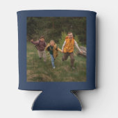 Gepersonaliseerde Koelbox met tekst en foto Blikjeskoeler (Achterkant)