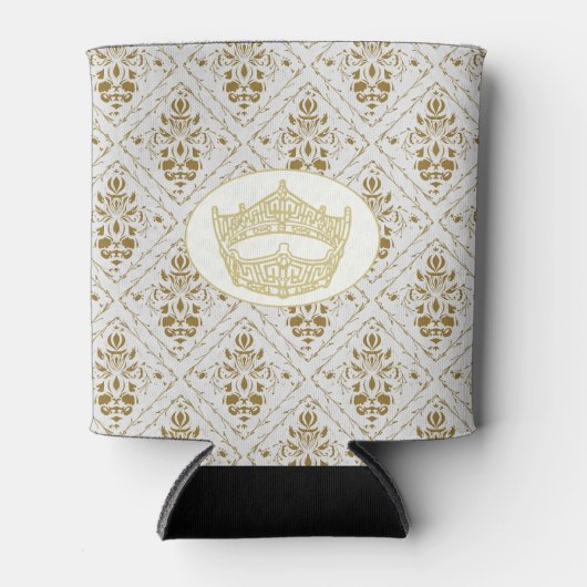 Gepersonaliseerde Koelbox Miss America Crown Blikjeskoeler (Voorkant)