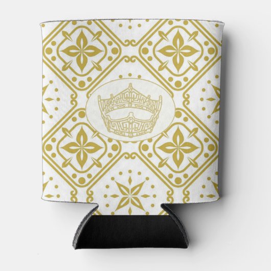 Gepersonaliseerde Koelbox Miss America Crown Blikjeskoeler (Voorkant)