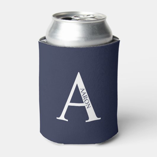 Gepersonaliseerde Koelbox van het Monogram en van Blikjeskoeler (Blikje Voorkant)