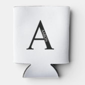 Gepersonaliseerde Koelbox van het Monogram en van Blikjeskoeler (Voorkant)