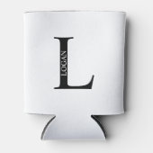 Gepersonaliseerde Koelbox van het Monogram en van  Blikjeskoeler (Voorkant)