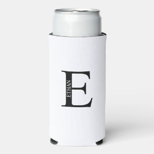 Gepersonaliseerde Koelbox van het Monogram en van  Seltzer Blikjeskoeler