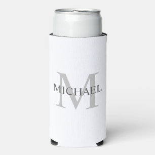 Gepersonaliseerde Koelbox van het Monogram en van  Seltzer Blikjeskoeler