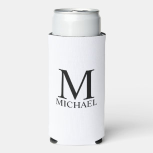 Gepersonaliseerde Koelbox van het Monogram en van Seltzer Blikjeskoeler