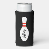 Gepersonaliseerde koelbox voor bowling Verjaardags Seltzer Blikjeskoeler (Seltzer Voorkant)