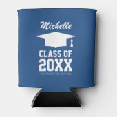 Gepersonaliseerde koelboxxen voor 2024 afstudeerfe blikjeskoeler (Voorkant)