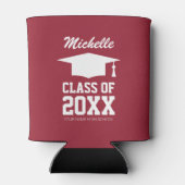 Gepersonaliseerde koelboxxen voor 2024 afstudeerfe blikjeskoeler (Achterkant)