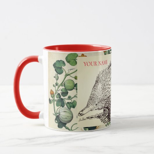 GEPERSONALISEERDE KOFFIE CUP MET HEDGEHOG MOK (Links)