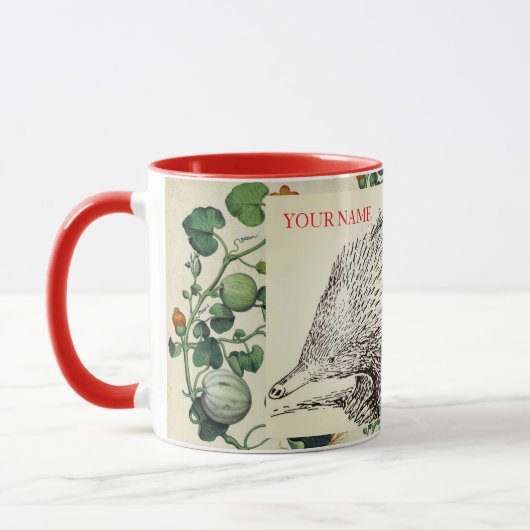 GEPERSONALISEERDE KOFFIE CUP MET HEDGEHOG MOK (Links)