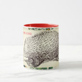 GEPERSONALISEERDE KOFFIE CUP MET HEDGEHOG MOK (Midden)