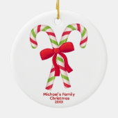 Gepersonaliseerde Koffie Keramisch Ornament – Cand (Achterkant)