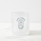 Gepersonaliseerde koffie-Mok: begin je dag met een Matglas Koffiemok (Center)