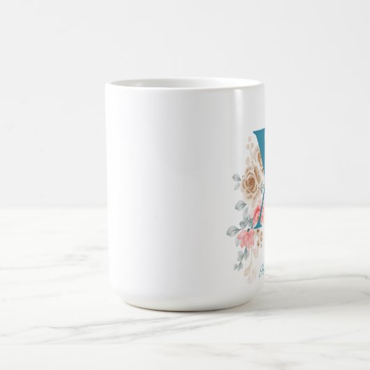 Gepersonaliseerde koffie Mok Letter X (Center)