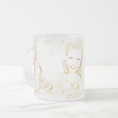 Gepersonaliseerde koffie Mok met foto van het kind (Voorkant links)