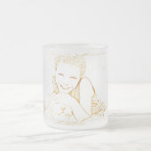 Gepersonaliseerde koffie Mok met foto van het kind (Center)